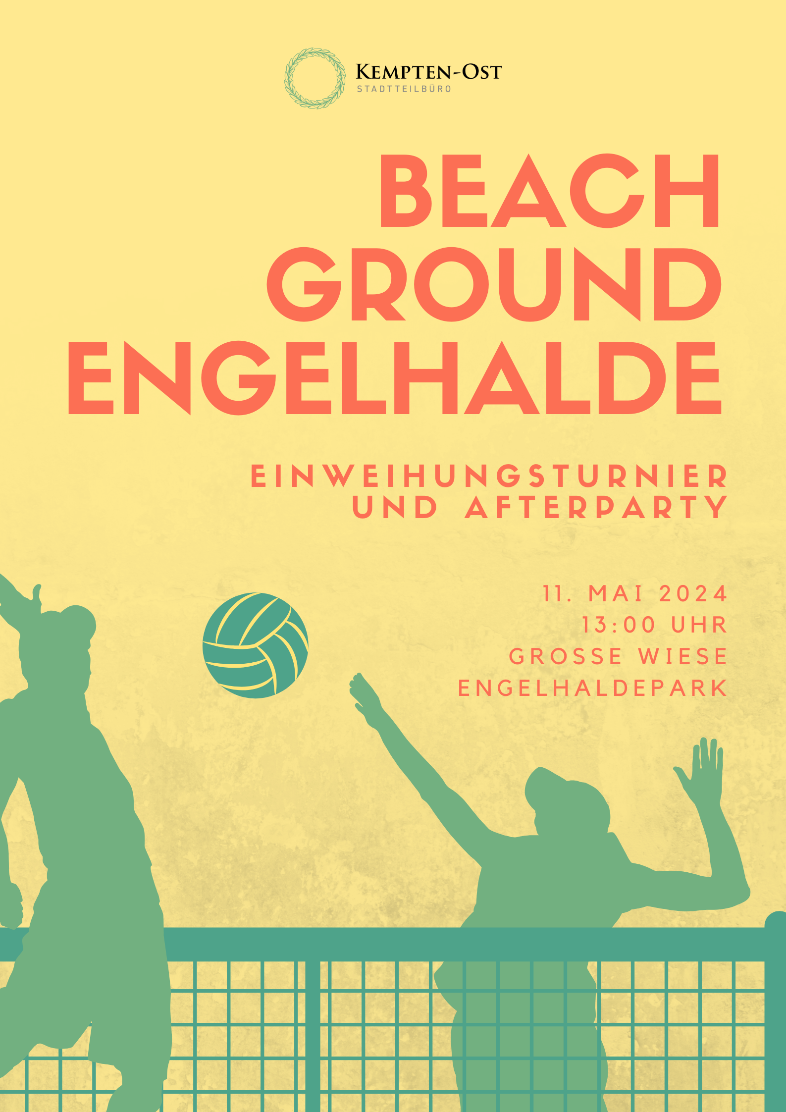 Beachground Engelhalde Eroffnungsturnier fron