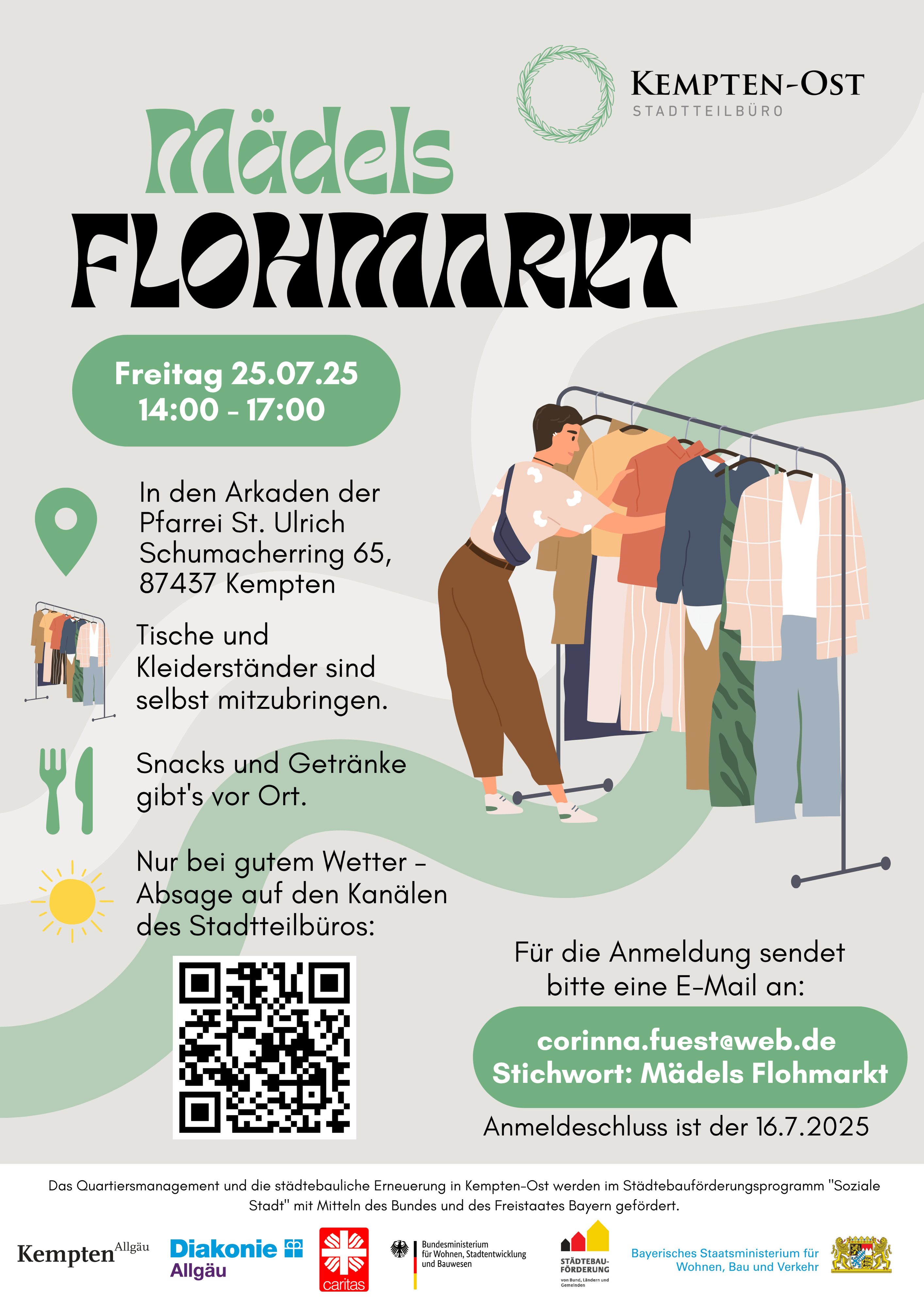 Madelsflohmarkt Flyer