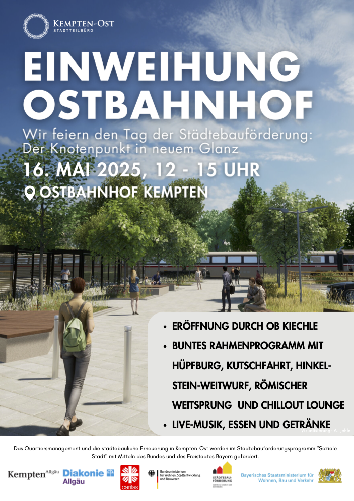 Einweihung Ostbahnhof