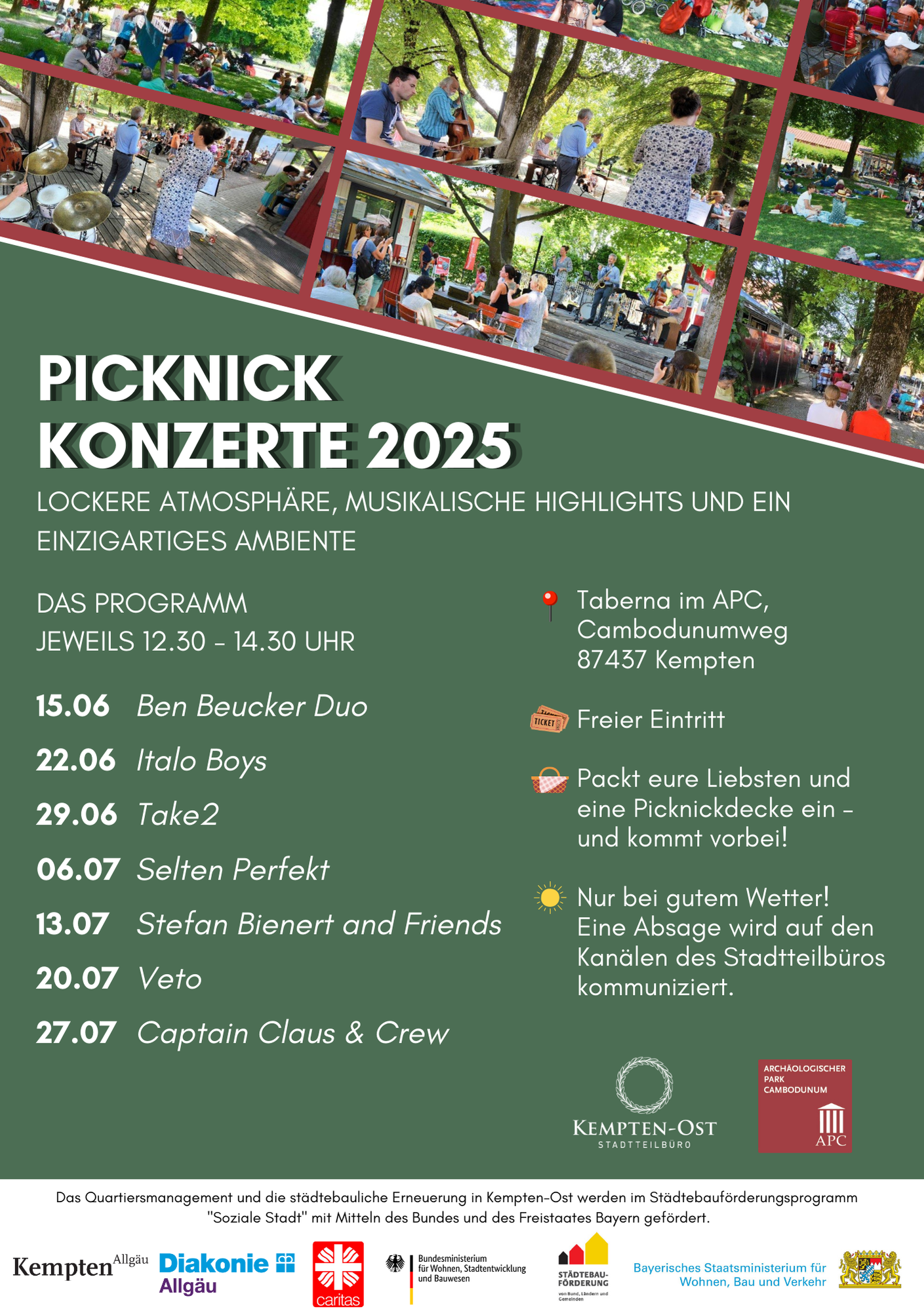 Picknick Konzerte 2025 A5