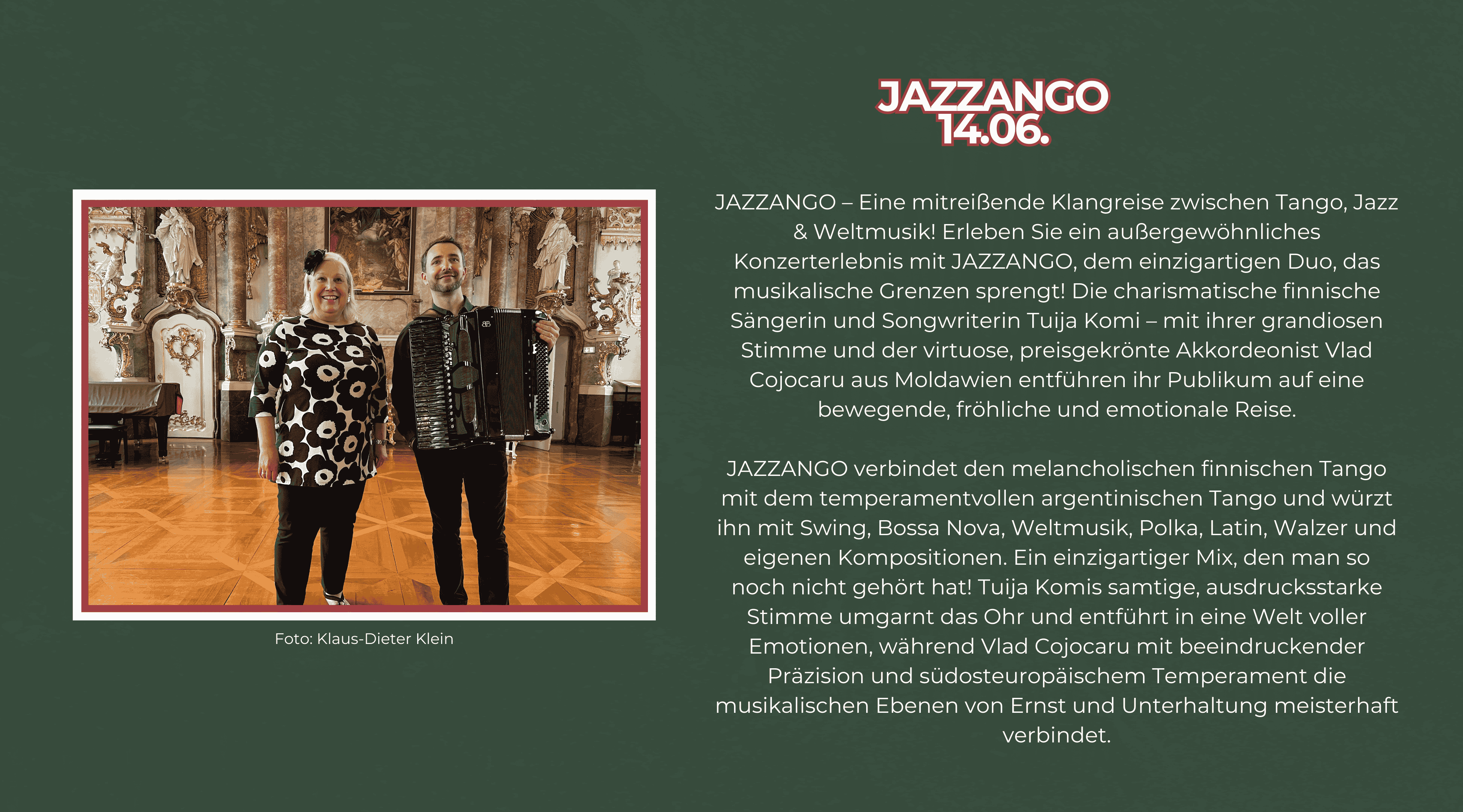 Vorstellung Jazzango