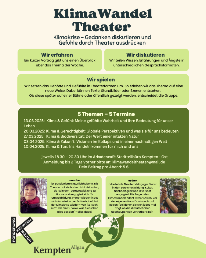 Info Klimawandeltheater aktualisiert