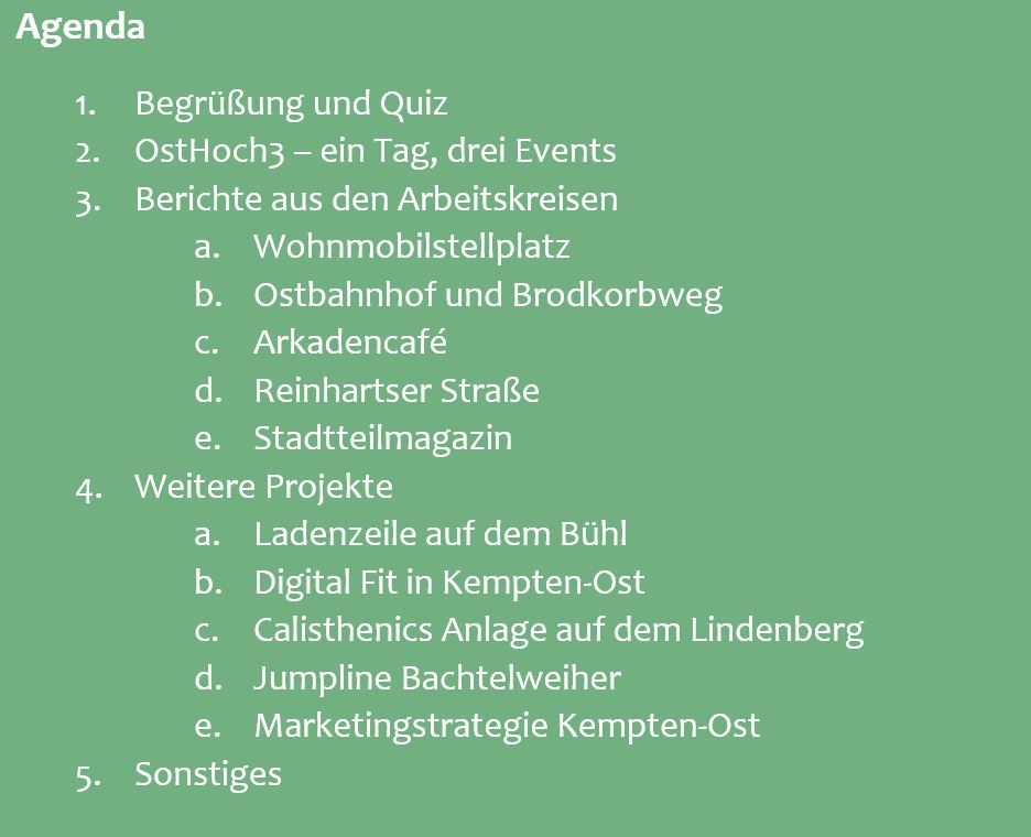 Stadtteilbeirat 17 neu